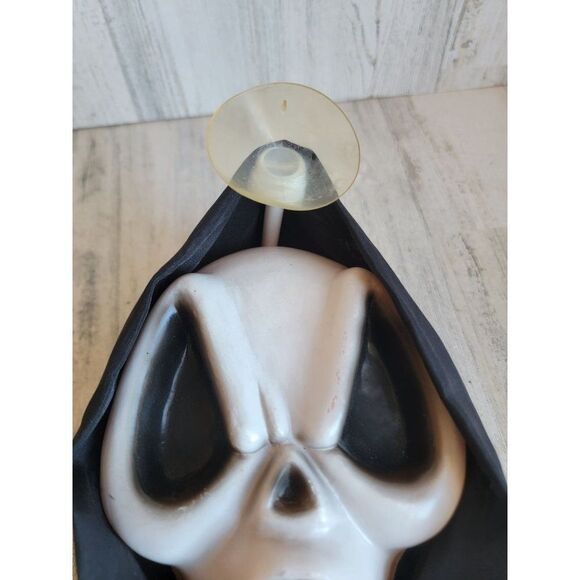 Gemmy ghost face scream light up suction cup window cling vintage - Picture 3 of 9